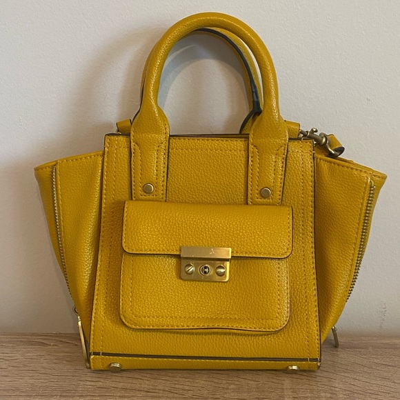 Phillip Lim x Target Limited Edition Yellow Crossbody Bag Gold Hardware - Picture 1 of 8